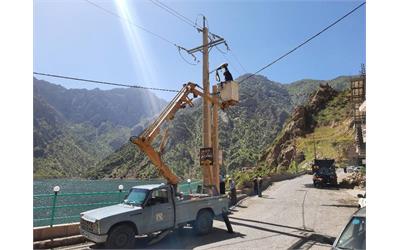 نصب چراغ روشنایی معابر